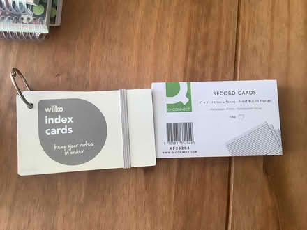 Photo of free Index and Record Cards (Leighton Buzzard LU7) #1