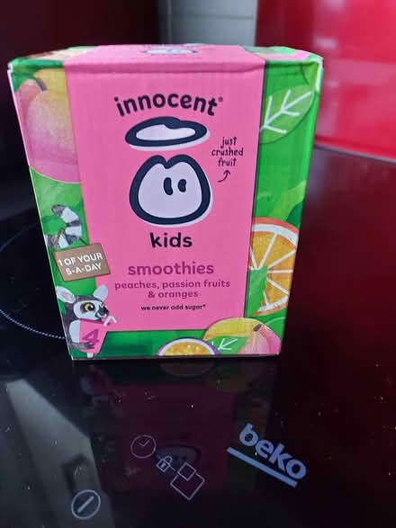 Photo of free 4x Innocent Smoothies pouches (Great Sankey, WA5) #1