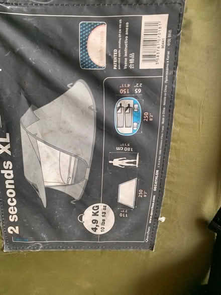 Photo of free Pop up tent (Clapham MK41) #1