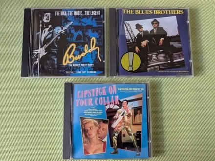 Photo of free Buddy, The Blues Brothers and Lipstick on Your Collar CDs. (Beulah Hill SE19) #1