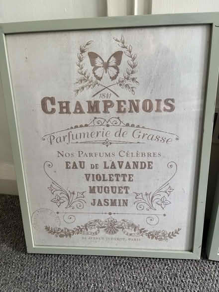 Photo of free 2 large French style pictures (Morrell Avenue OX4) #2