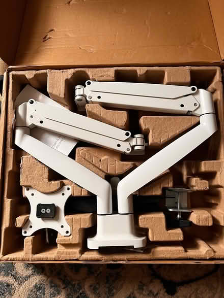 Photo of free Dual monitor arm (Newton Corner/Nonantum Rd) #2