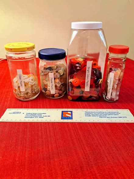 Photo of free Buttons clear & colors (69th Street, Upper Darby) #1
