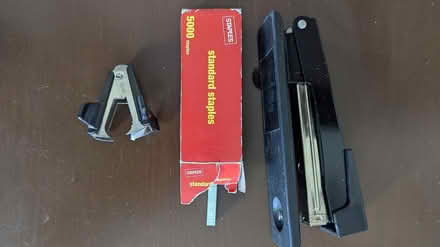 Photo of free Stapler. Remover and Staples (Magoun Sq) #1