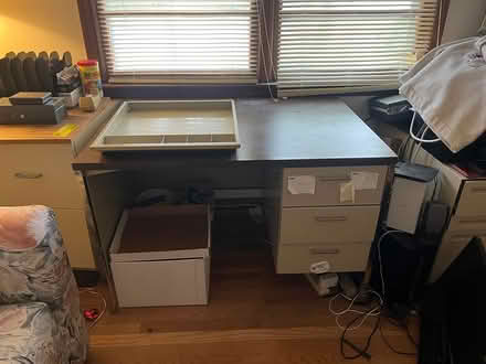 Photo of free Metal Desk (Westfield, NJ) #1