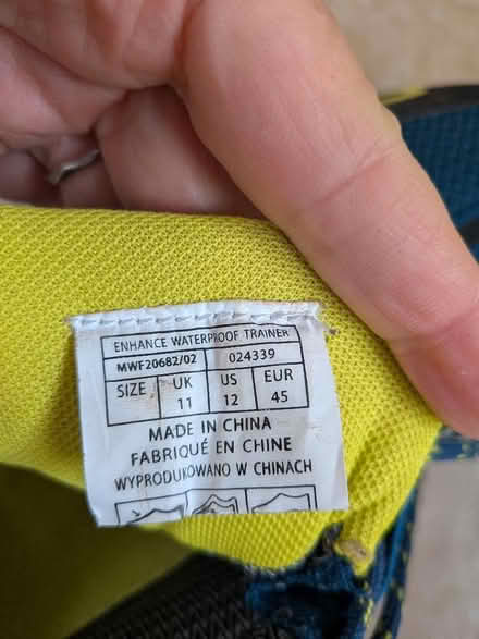 Photo of free Size 11 Trainers (Shippon OX13) #3