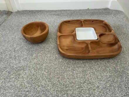 Photo of free Snack / dip container & bowl (Theale, Reading) #2