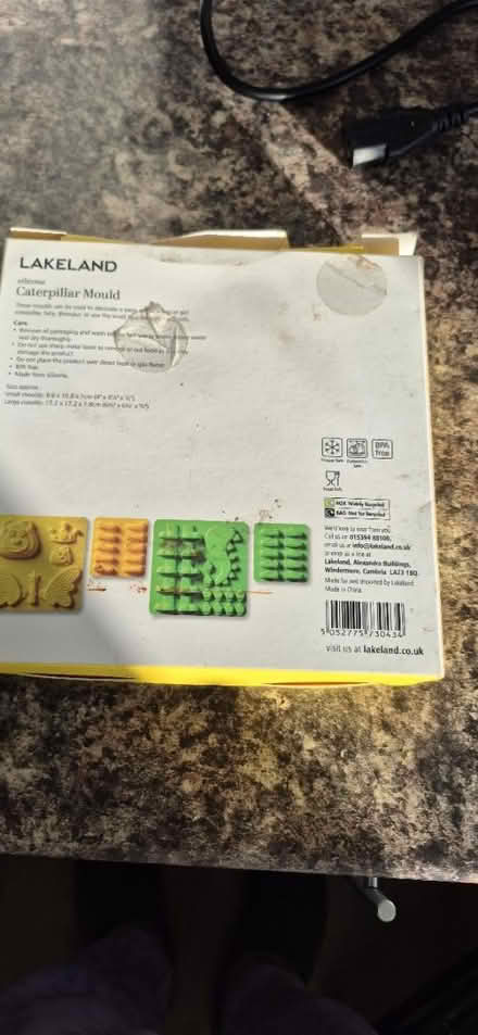 Photo of free Lakeland Silicone Caterpillar Mould (ME15 Westmorland Road) #2