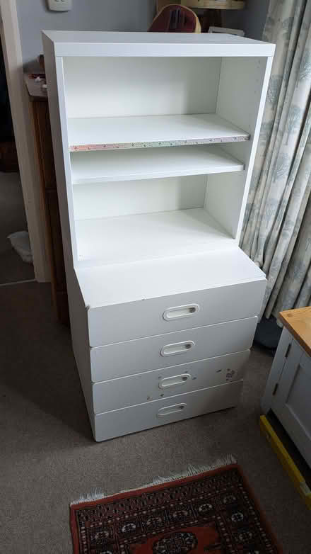 Photo of free IKEA drawer and bookshelf unit (Malvern Link WR14) #1
