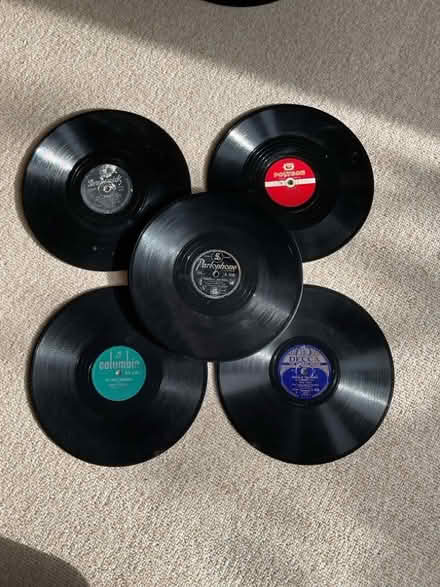 Photo of free 8 vinyl discs (Leckhampton GL53) #1