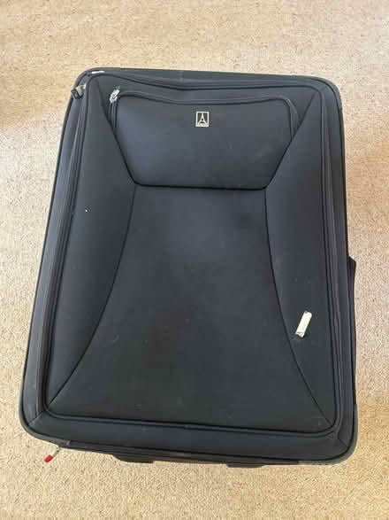 Photo of free Large wheely suitcase with keys (Fleetville AL1) #1