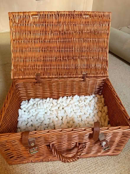 Photo of free Fortnum & Mason wicker box (West Bergholt CO6) #3