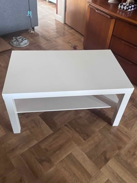Photo of free Lack white coffee table 90x55cm (Wisewood S6) #1