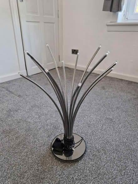 Photo of free Silver lamp (G44 5QE) #2