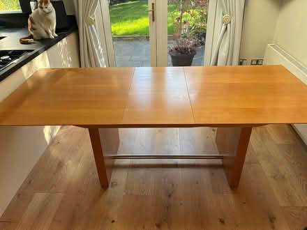Photo of free Light Oak Dining Table + sideboard (Malahide) #1
