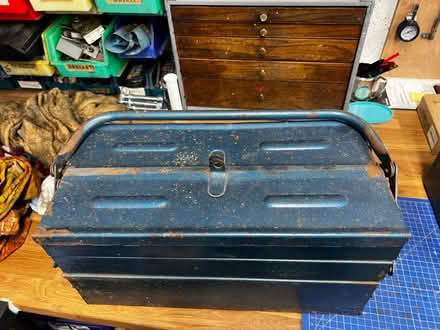 Photo of free Two metal toolboxes (Tadley RG26) #2