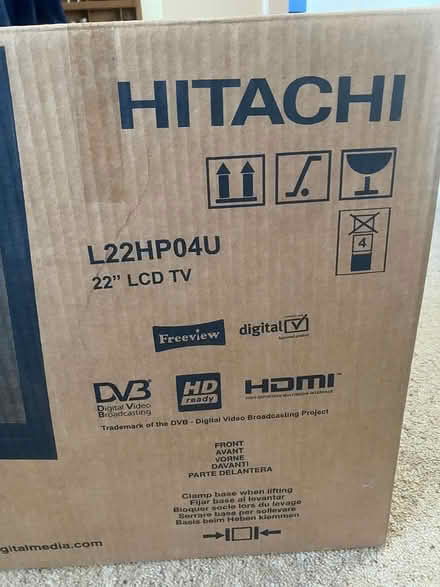 Photo of free Television 22" (Desford, Leicester LE9) #1
