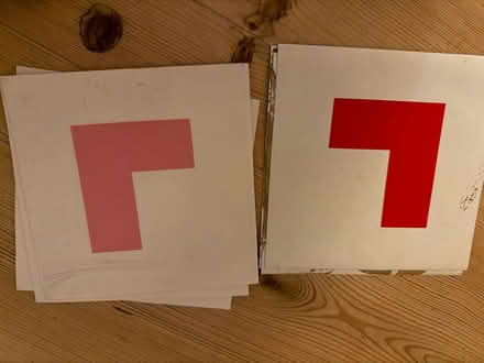 Photo of free L plates (Freehold LA1) #1