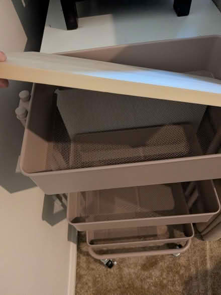 Photo of free 3 tier craft trolley on wheels (Maidstone ME15) #2