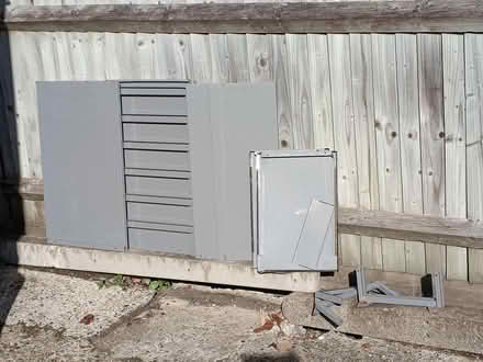 Photo of free Metal scrap. Filing cabinets parts (Dartford, DA1) #4