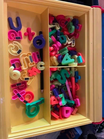 Photo of free BS30 area ELC Magnetic letters and box (The Batch BS30) #1