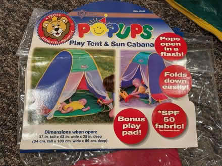 Photo of free Pop up Kids Play Tent (West Groton) #2