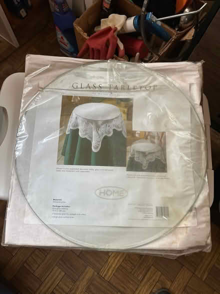 Photo of free Glass Table Top (Maple Lawn) #1