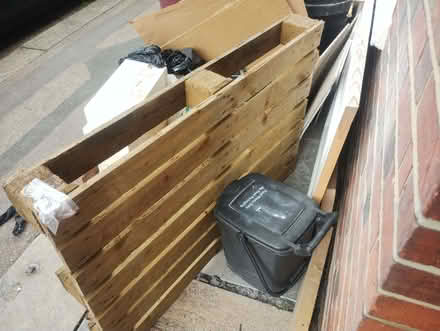 Photo of free Wooden pallet (Newtown RG1) #1