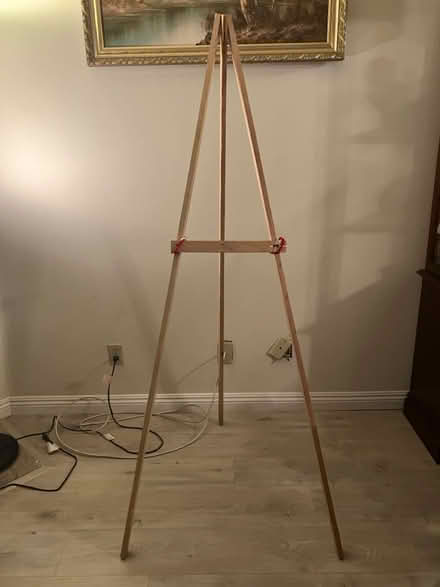 Photo of free Wooden Easel, 72" each leg (South Pasadena) #1
