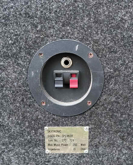 Photo of free Skytronic Disco PA-Speaker (Helton CA10) #3