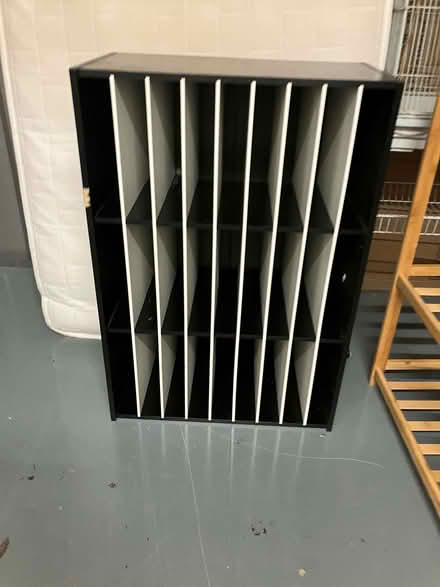 Photo of free Wood Desktop Organiser - Black (Dollis Hill NW2) #3