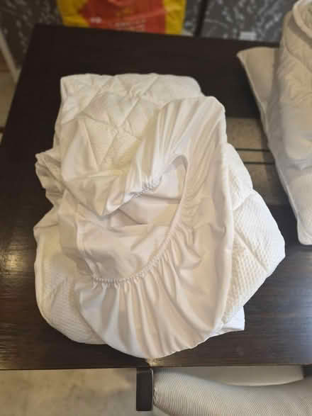 Photo of free Cot/child bed pillow, duvet and covers (Jersey Farm AL4) #2