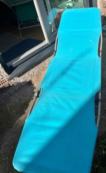 Photo of free Fold up garden lounger (Fairfield LA1) #1