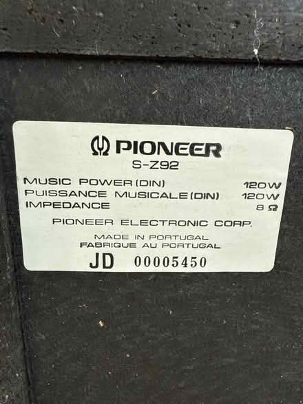 Photo of free Pioneer speaker (PO14 Hill Head) #2