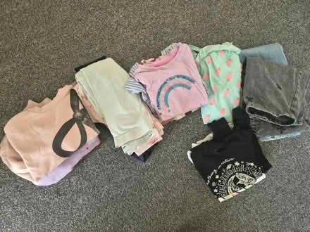 Photo of free 5-7y/o girls clothes bundle (Coombe Road KT2) #1