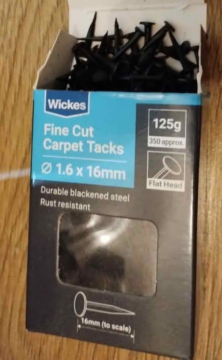 Photo of free Carpet tacks (south Harlow CM18) #1
