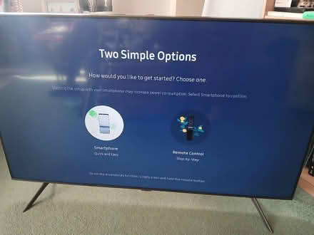 Photo of free 55" Samsung Smart TV (2 years old) (Lewtrenchard EX20) #1