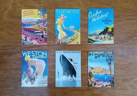Photo of free Vintage Travel Postcards - Robert Opie Collection (Unused) (Emsworth PO10) #1