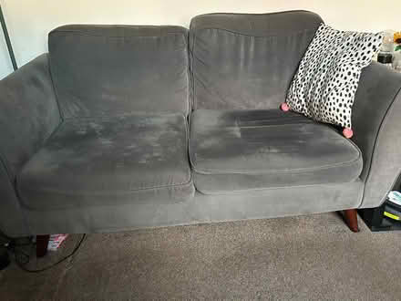 Photo of free Grey sofa (Plungington PR1) #1