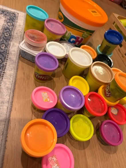 Photo of free Containers of used playdoh (94087) #1