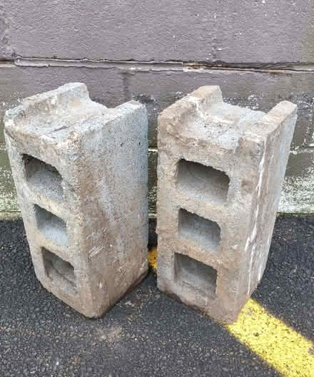 Photo of free 2 Cinder Blocks (Ridgefield Park) #2
