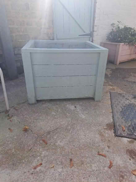 Photo of free Xl wooden planter (Ashwood Park CW9) #1
