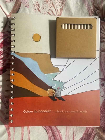 Photo of free Colouring book with pencils (Sutton CB6) #1