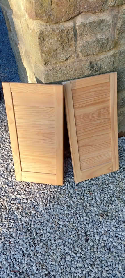 Photo of free Louvre doors, originally for a built in cupboard (Glusburn BD20) #4