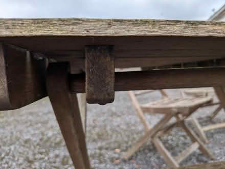 Photo of free Teak patio set for restoration/upcycling (Linslade LU7) #4