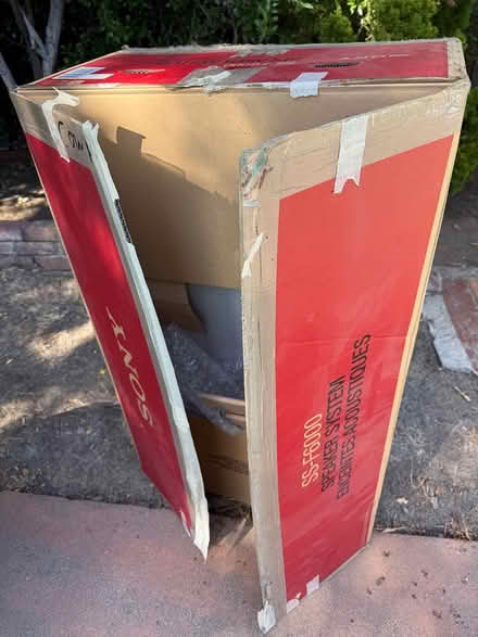 Photo of free Heavy duty cardboard box (Near burgess park) #1