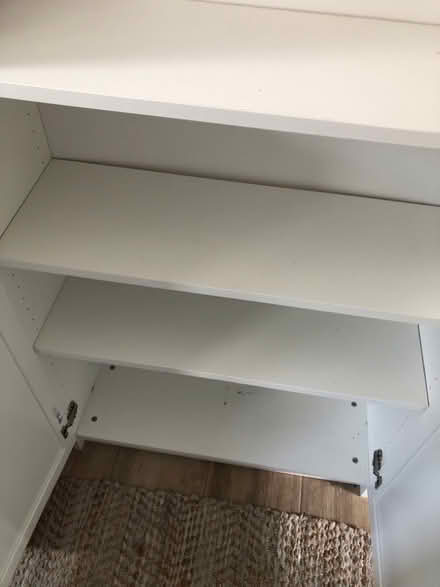 Photo of free White shelving unit (Horsebridge SY5) #2