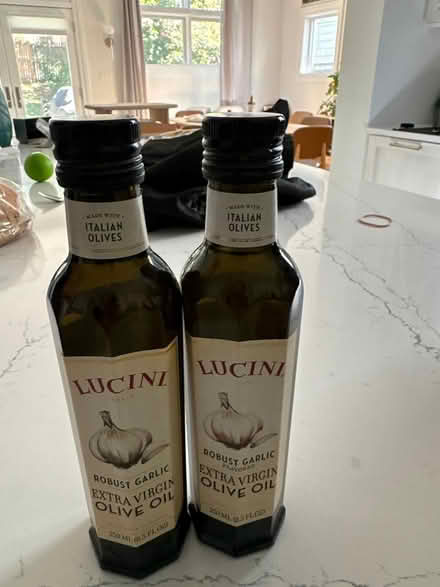 Photo of free unopened garlic flavored olive oil (Chevy Chase DC) #1
