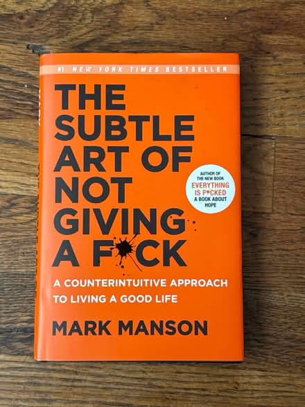 Photo of free The Subtle Art of Not Giving a F*ck (Clason Point Bronx NY) #1