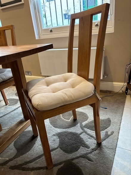 Photo of free Dining chairs x 6 (South Kensington SW7) #3